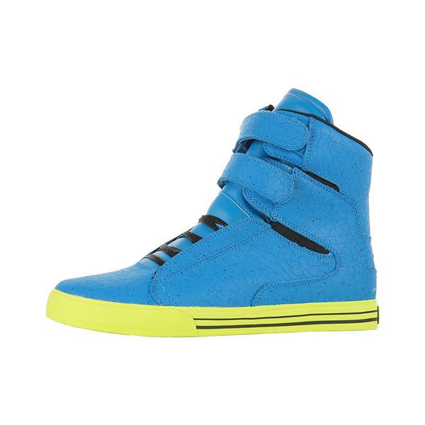 Supra Mens TK Society High Top Shoes - Blue | Canada S9856-9W08